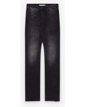AARON ESH Slim-Fit Distressed Jeans - Blue