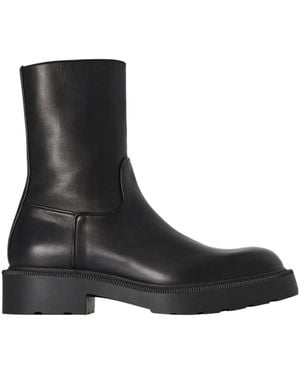 The Row Nobilis Zip-Up Boots - Black