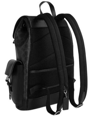 COACH Logo Backpack in Black for Men | Lyst COACH Logo Backpack in Black for Men | Lyst