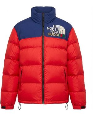 Gucci X The North Face Padded Jacket - Red