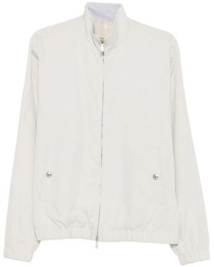 Eleventy Full-Zip Jacket - White