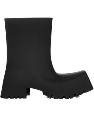 Balenciaga Trooper Ankle Boots - Black