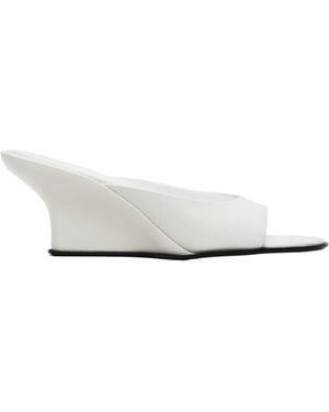 BY FAR Caroo High-Heeled Sandals - White