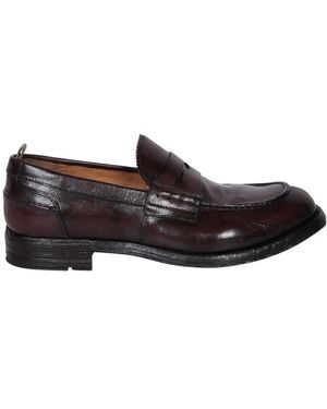 Officine Creative Round-Headed Love Shoes - Black