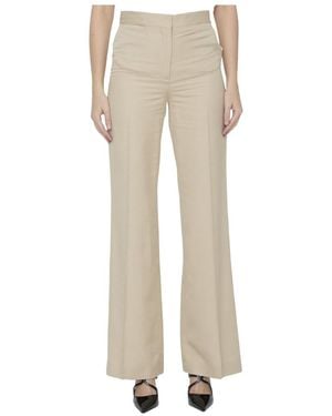 Stella McCartney Iconic Flared Trousers - Natural