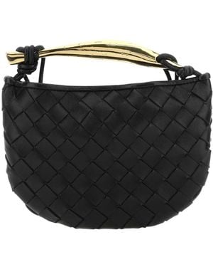 Bottega Veneta Intrecciato Mini Sardine Bag - Black