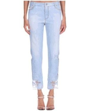 Ermanno Scervino Lace Jeans - Blue