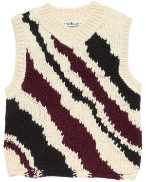 Acne Studios Sleeveless Knitted Vest - Multicolor