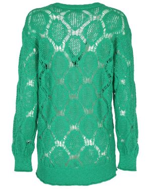 Patchwork Straight Sweater by See by Chloé | Rent the Runway