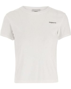 Coperni Short-Sleeved T-Shirt - White