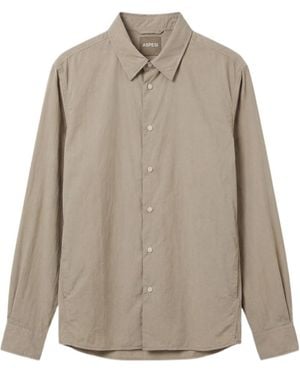 Aspesi Long-Sleeve Shirt Jacket - Gray