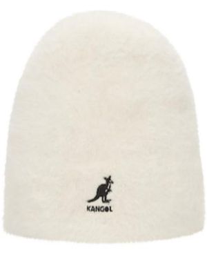 Kangol Logo Boneless Cap - White