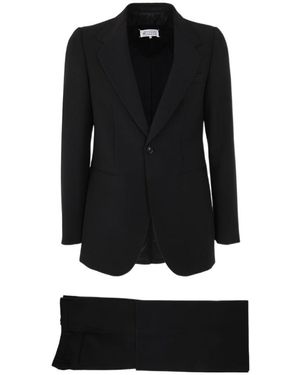 Maison Margiela Two-Piece Tailored Suit - Black
