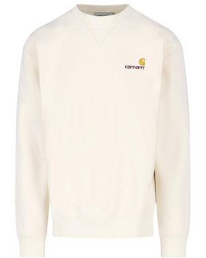 Carhartt American Script Sweatshirt - White