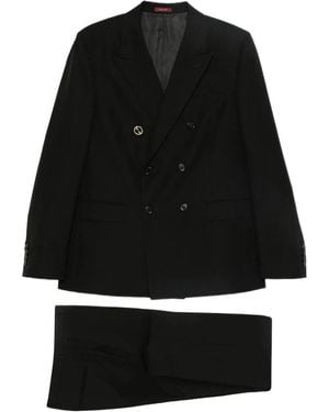 Gucci Double-Breasted Suit - Black