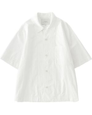 Studio Nicholson Short Sleeve Shirt - White