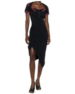 Vivienne Westwood Short-Sleeved Dress - Black