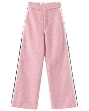 Marissa Chiara Logo Webbing Pants - Pink