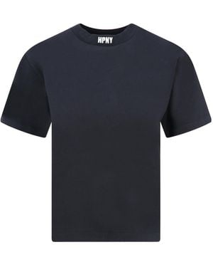 Heron Preston Logo-Print Short-Sleeved T-Shirt - Blue