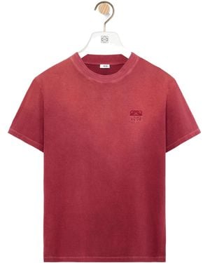 Loewe Anagram-Embroidered T-Shirt