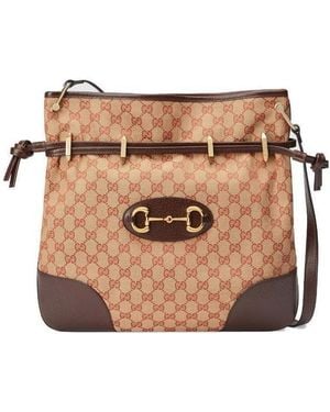 Gucci 1955 Horsebit Messenger Bag - Brown