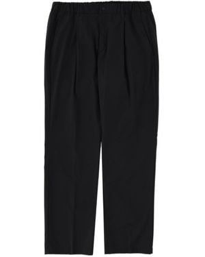 Herno Pleated Tailored Trousers - Black