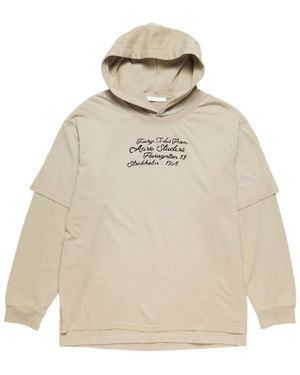 Acne Studios Layered Sweatshirt - Natural