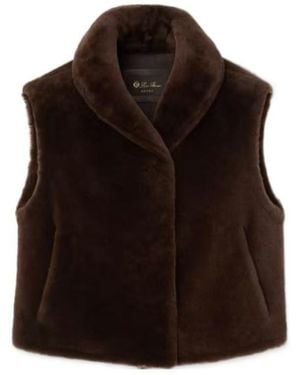 Loro Piana Sleeveless Vest - Brown