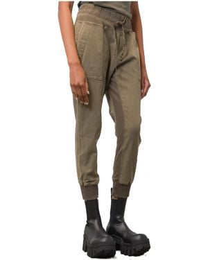 James Perse Elastic Waist Joggers - Natural