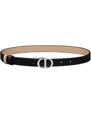 Dior 30 Montaigne Reversible Belt - White