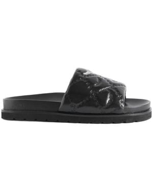 Zadig & Voltaire Wing Pattern Slippers - Black