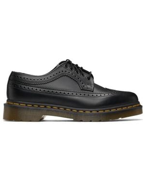 Dr. Martens Lace Up Brock Shoes - Black