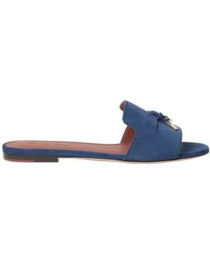 Loro Piana Summer Charms Sandals - Blue