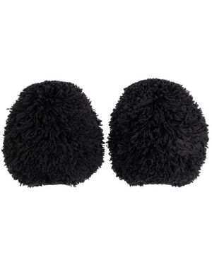 Alaïa Alaïa Bubble Knitted Cuffs - Black