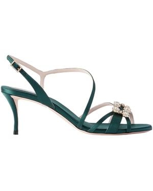 Roger Vivier Efflorescence 65 High-Heeled Sandals - Blue