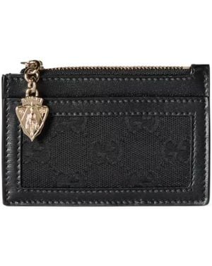 Gucci Gg Card Case Wallet - Black