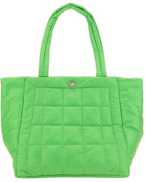 MICHAEL Michael Kors Lilah Large Quilted Tote Bag - Green