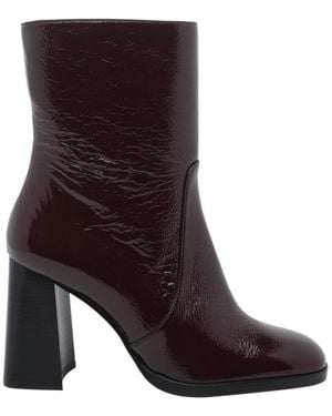 Stuart Weitzman Vera Zip Bootie - Brown