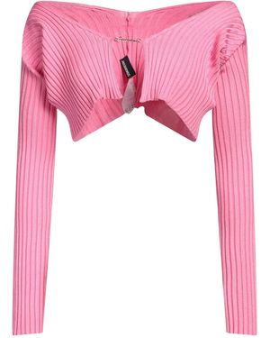 Jacquemus Solid Colour Jumpers - Pink