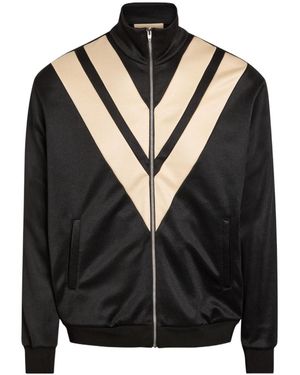 Valentino Jersey Track Jacket - Black