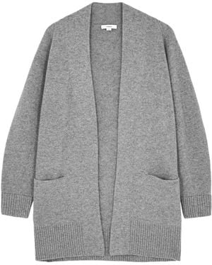 Vince Long-Sleeved Cardigan - Gray