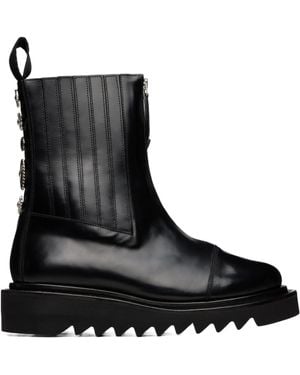 Toga Virilis Aj1219 Chelsea Boots - Black