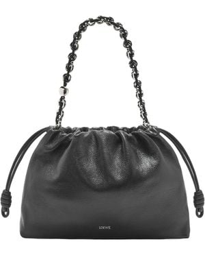 Loewe Flamenco Large Purse - Black