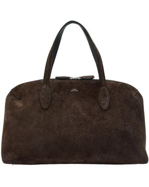 TOTEME Suede Tote Bag - Brown
