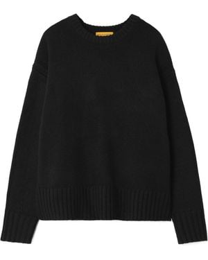 Guest In Residence Cozy Crew Sweater - Black