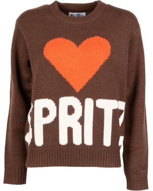 MC2 Saint Barth Kyla Jacquard Sweater - Orange