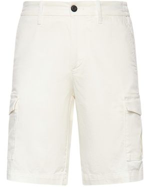 Eleventy Cargo Shorts - White