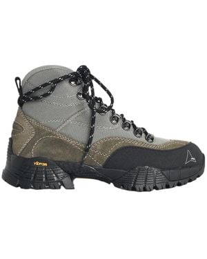 ROA Lace-Up Sneakers - Gray