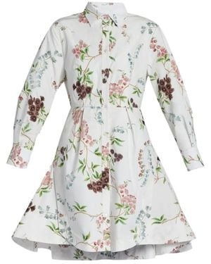 Erdem Floral Dress - White