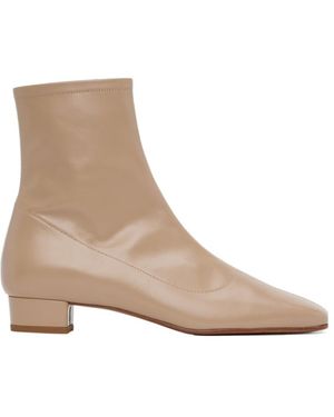 BY FAR Este Ankle-Length Shoes - Natural